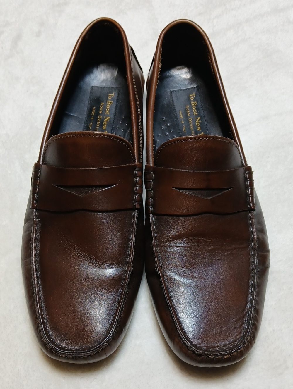To Boot New York Men's Adam Derrick Driver Loafers Shoes Size 10.5